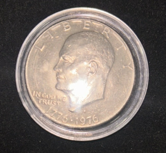 1776-1976 Dated US Eisenhower Dollar Coin