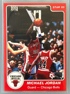 Star '85 Michael Jordan Rookie Card -Chicago Bulls