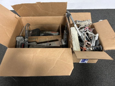 (2) Boxes of Assorted Tools