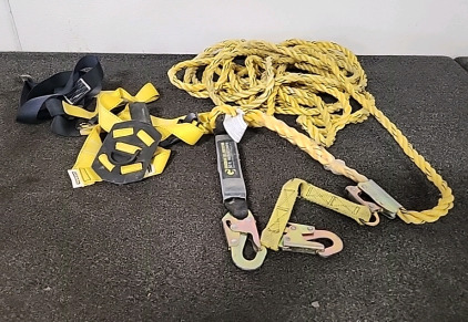 KwikSafty Harness and Guardian Fall Protection 50' Vertical Lifeline