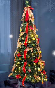 6FT Green Pop Up Christmas Tree