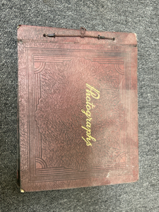 Antique Album With Photographs