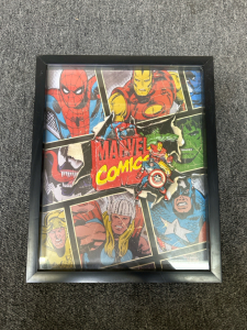 Framed Wall Art: Marvel Comics