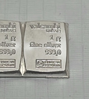 (4) One Gram .999 Fine Silver Bars - 2