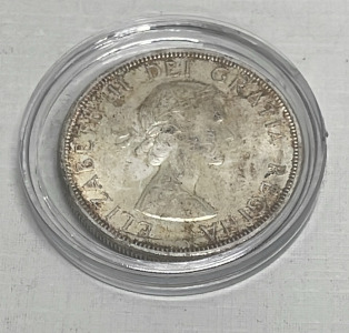 1963 Canadian Silver Dollar Coin