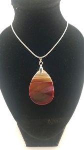 Beautiful Rainbow Agate Necklace