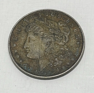 1921 Morgan Silver Dollar