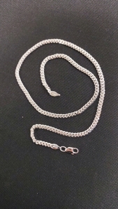 (1) 20½" Sterling Silver 925 Italy Chain Necklace