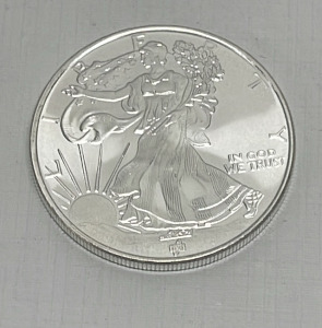 Walking Liberty One Ounce .999 Fine Silver Round