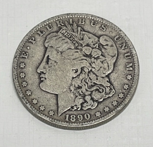 1890 Morgan Silver Dollar