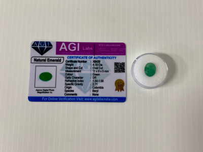 Natural Emerald Green