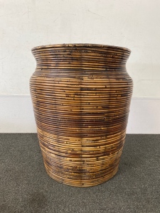 Wooden Planter 24” H x 18” D