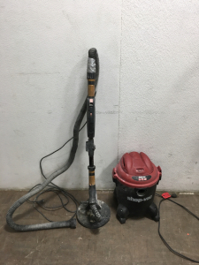 Shop Vac & Drywall Sander