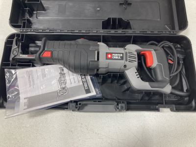 Porter Cable Electric Tiger Saw In Hard Case