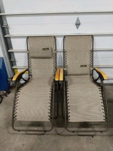 (2) Cabela's Reclining Outdoor Chairs