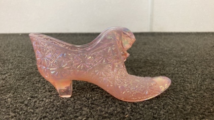 Fenton Glass Slipper