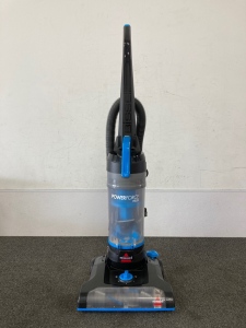 Bissell Power Force Helix Vacuum Powers On