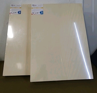 (2) 2-Packs Of Birch Plywood Painting Panels, Both 18" x 24"