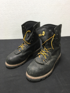 Size 12 Extra Wide Steel Toed Work Boots