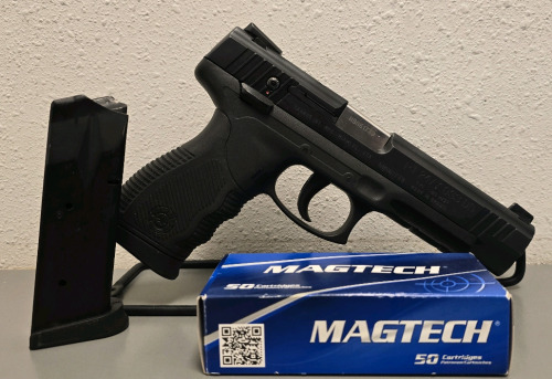 Taurus Tactical PT24/7 OSS DS .45ACP Semi Automatic Pistol With Extra Magazine And Half Box Of Ammo-- NBN61749