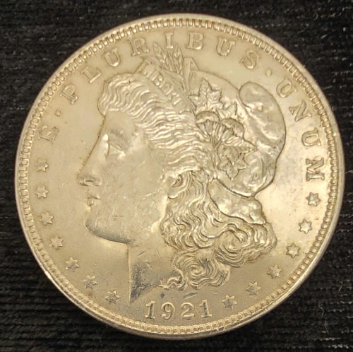 1921 Morgan Silver Dollar- Authenticated