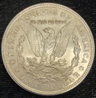 1921 Morgan Silver Dollar- Authenticated - 2