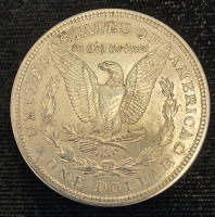 1921 Morgan Silver Dollar- Authenticated - 2