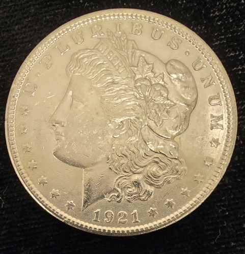 1921 Morgan Silver Dollar- Authenticated