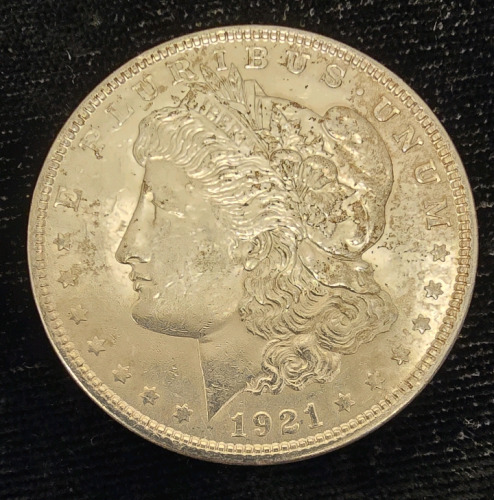 1921 Morgan Silver Dollar- Authenticated