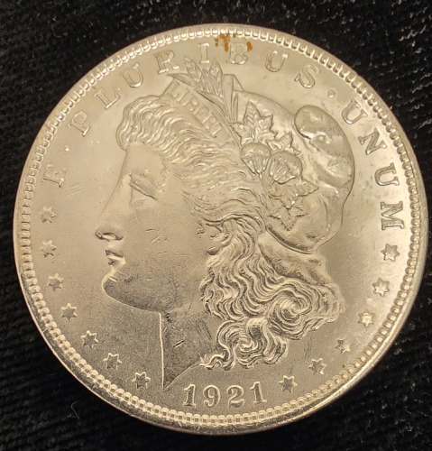 1921 Morgan Silver Dollar- Authenticated