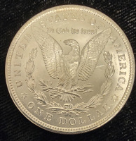 1921 Morgan Silver Dollar- Authenticated - 2