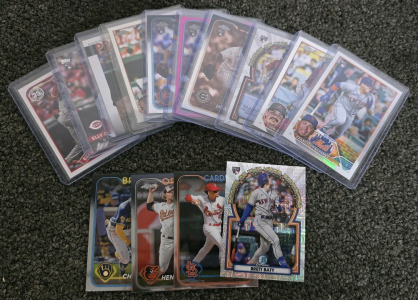 (14) MLB Rookie Cards