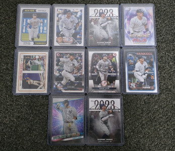 (10) Aaron Judge MLB Baseball Cards