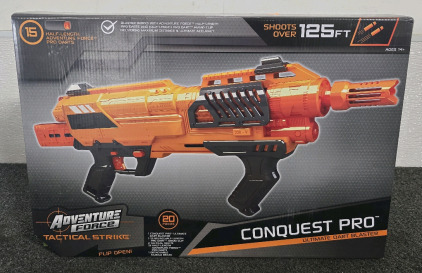 Adventure Force Tactical Strike Conquest Pro Dart Blaster- New In Box