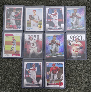 (10) Shohei Ohtani MLB Baseball Cards *Angels*