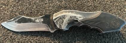 Smith & Wesson MILITARY & POLICE Assisted Opening Steel Blade Pocket Knife