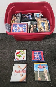 Various DVD's and Blue Ray Disc's a full Tote of Movies