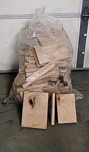 Craft Wood Blocks Various Sizes