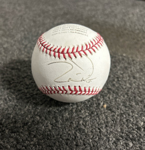 Signed Giants Baseball