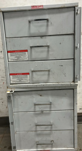 2-Weather Guard Metal Storage Containers