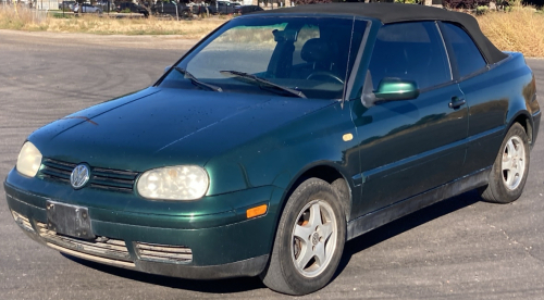 2000 VOLKSWAGEN CABRIO - LEATHER SEATS