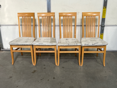 (4) Matching Dining Chairs