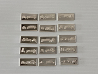 (15) .925 Sterling Bars