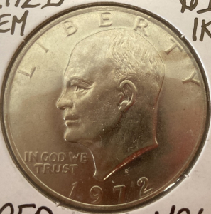 1972-D Eisenhower Dollar