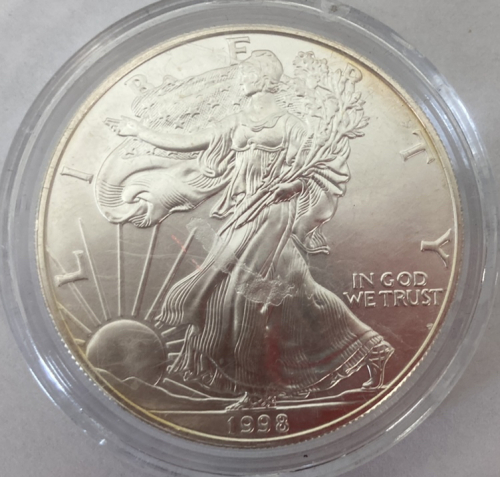 1998 Walking Liberty/Silver Eagle Round