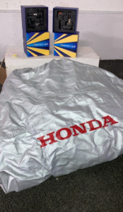 Honda Car Cover & 2 sets of HONCS LED Headlight Bulbs