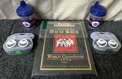 Red Sox’s Book, Baltimore Pacifiers, Mets Slippy Cup