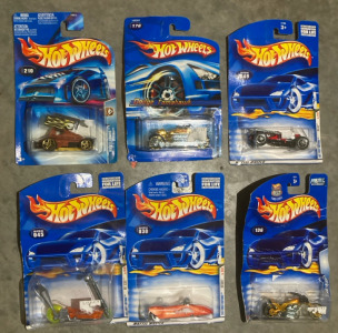 (6) Hot Wheels Collection Cars