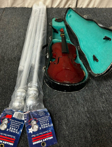 Violin, Curtain Rods