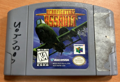 Vintage Aerofighters Assault Nintendo 64